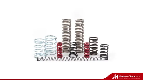 Silicochro Alloy Steel Red Painting Clutch Plate Compression Spring