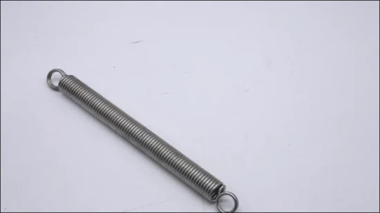 Hongsheng Custom Industrial Aluminum Stainless Steel Spiral Coil Auto Car Double Hook Tension Spring